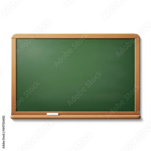 Green chalkboard—classic classroom icon for lessons, announcements and templates. 