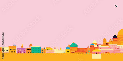 A vibrant, illustrative dep...