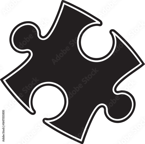 Jigsaw Piece Completeness Icon