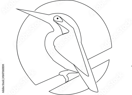 bird silhouette element transparent background

