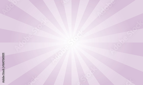 Thistle Violet Sunburst Background. Abstract Violet Color Rays Texture Background. Sunburst Background with Rays. Vector Illustration.