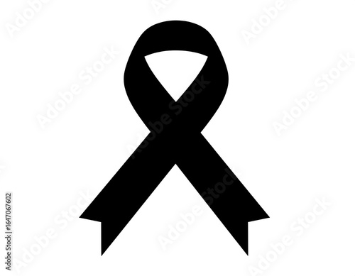 Black awareness ribbon (2)