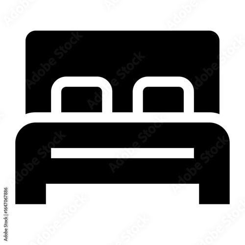 Double Bed Icon
