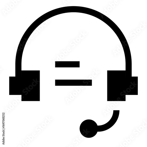 Headset Customer Support Icon