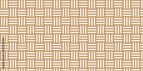 Minimal line Seamless geometric pattern with shapes. Decoration and maze ornament square wall tile.	