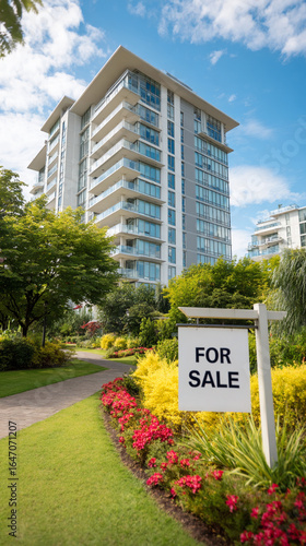 Real estate sign displaying 