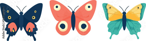  Colorful butterflies