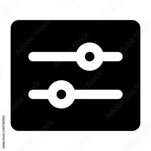 Adjustment Icon Slider Controls
