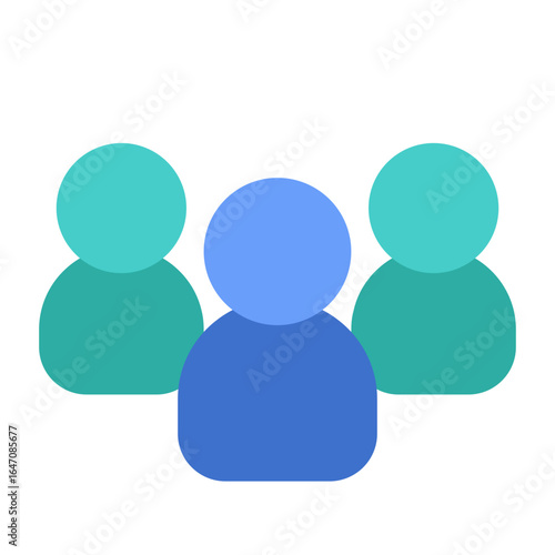 Three Black Person Icons