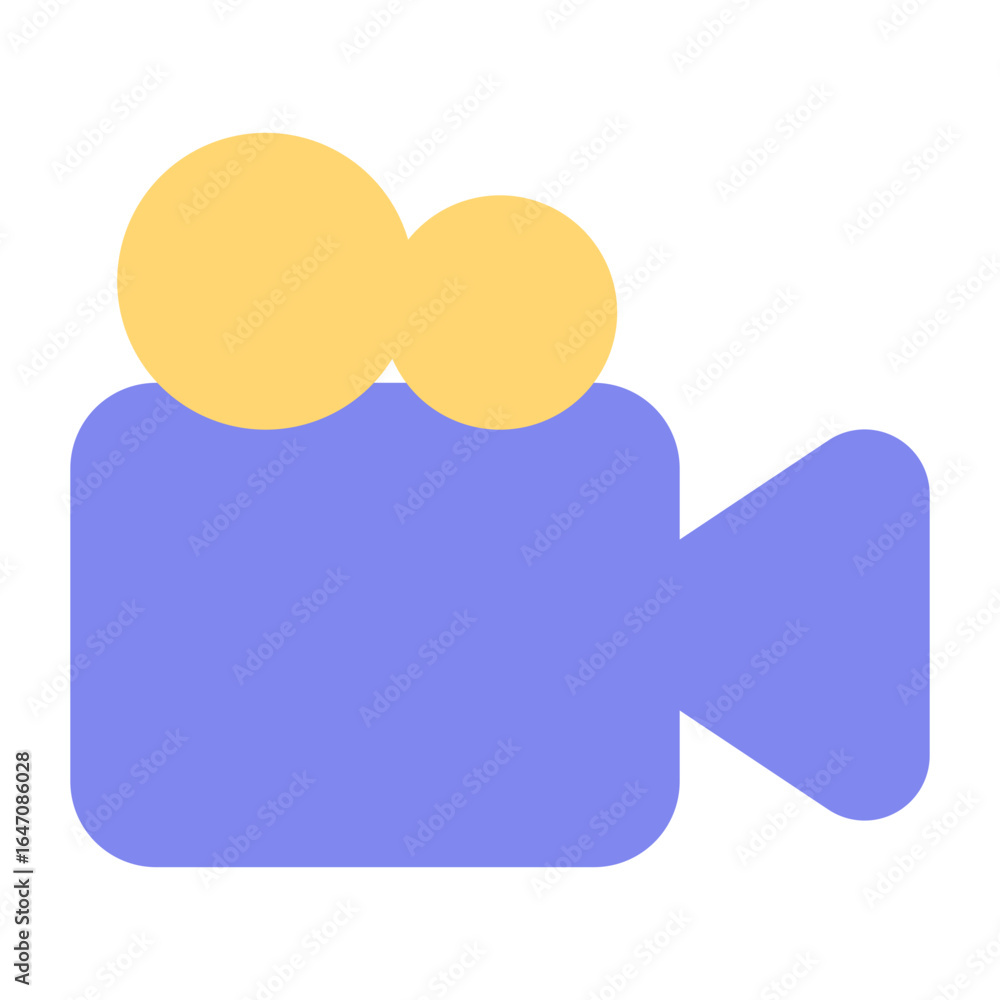 Obraz premium Movie Camera Icon
