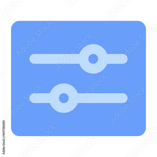 Adjustment Icon Slider Controls