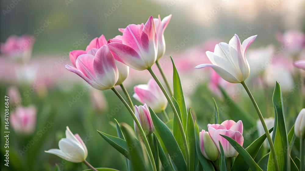 Fototapeta premium pink flowers in spring