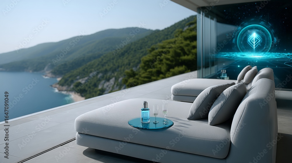 Fototapeta premium Enhancing home automation with smart appliances and lighting solutions a comprehensive guide to intelligent living spaces