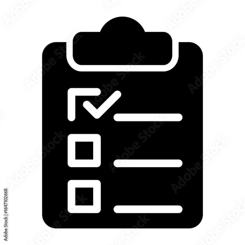 Checklist Clipboard Icon
