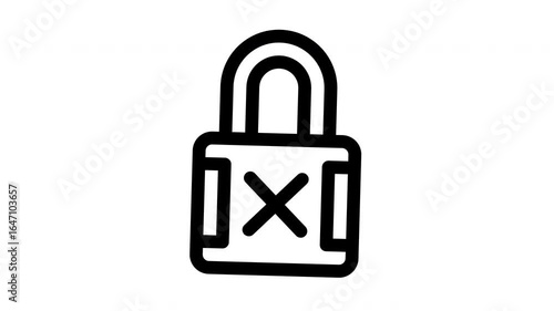 unprotected minimalist stroke animation