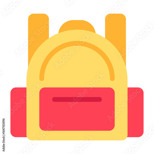 School Backpack Icon