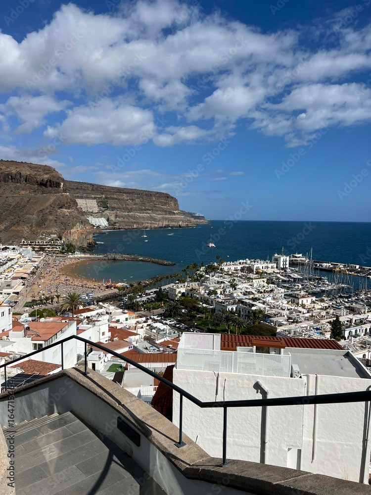 Obraz premium Mirador de Puerto de Mogán at Puerto de Mogán