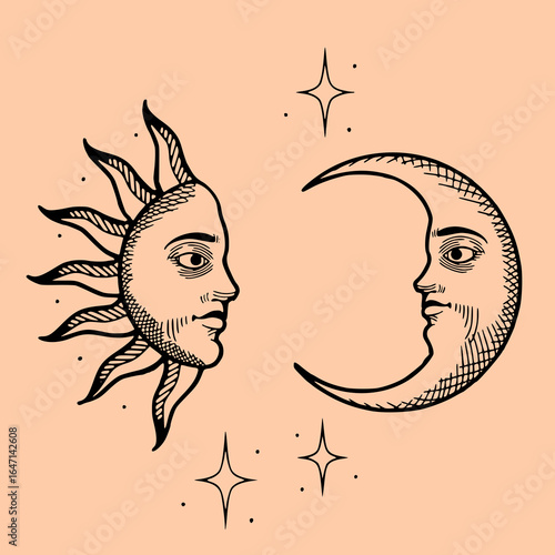 sun moon astral