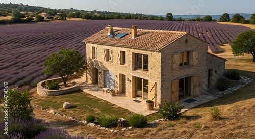 Provence farmhouse blending tradition with modern design in France showcasing modern elegance
