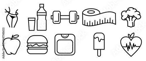 slimming vector