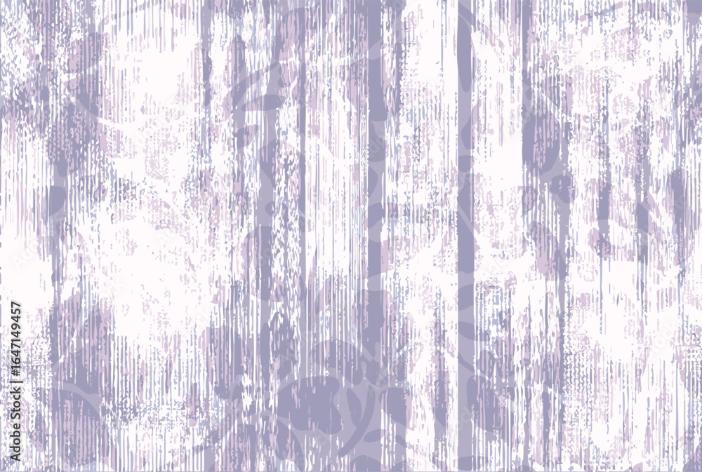 Fototapeta premium Abstract watercolor background, shades of lavender, pattern with leaves 