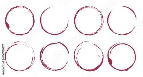 Wine Stain Vector