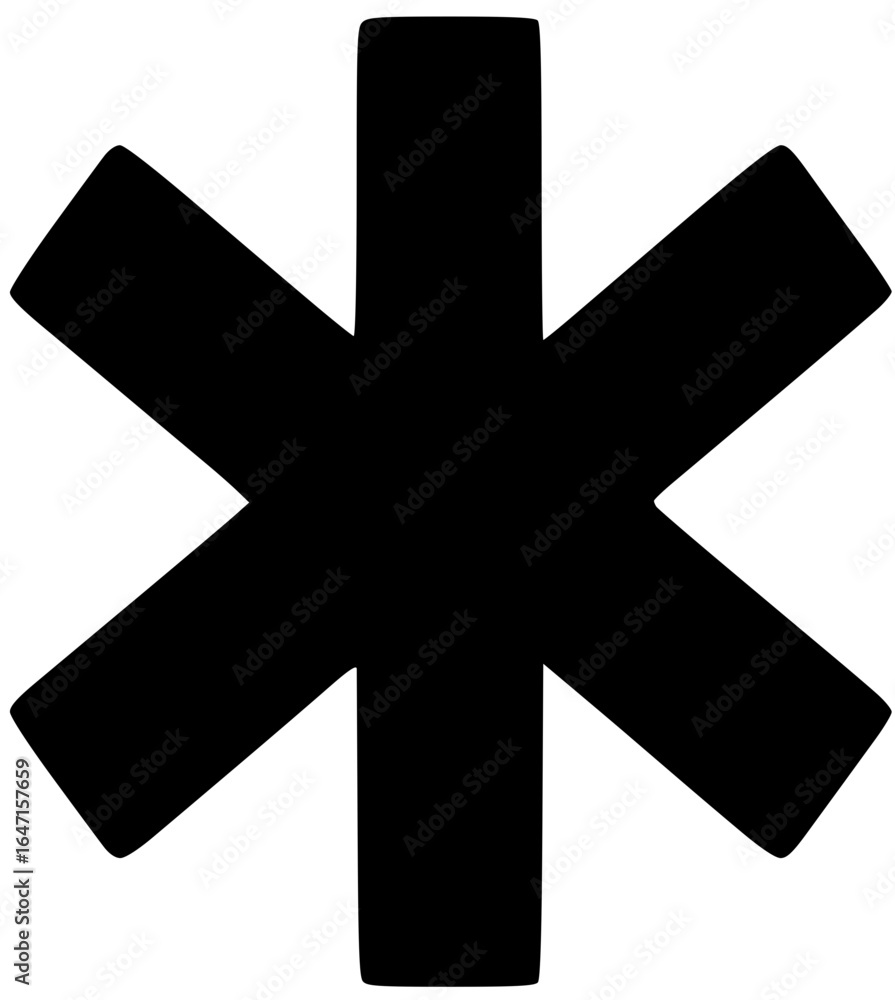 Obraz premium Asterisk