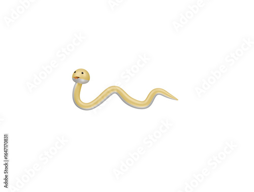 sneak icon 3d illustration render