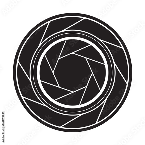 Camera Lens Icon - Minimal Design