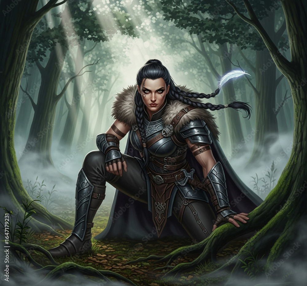Obraz premium Fantasy médiévale