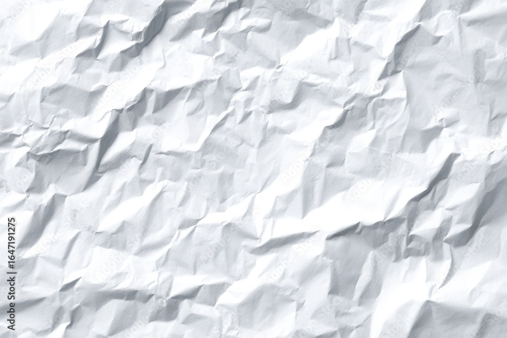 Obraz premium Crumpled white paper texture (5)