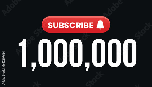 1 Million Subscribers - Social Media Achievement
