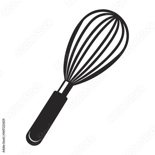 whisk isolated on white background
