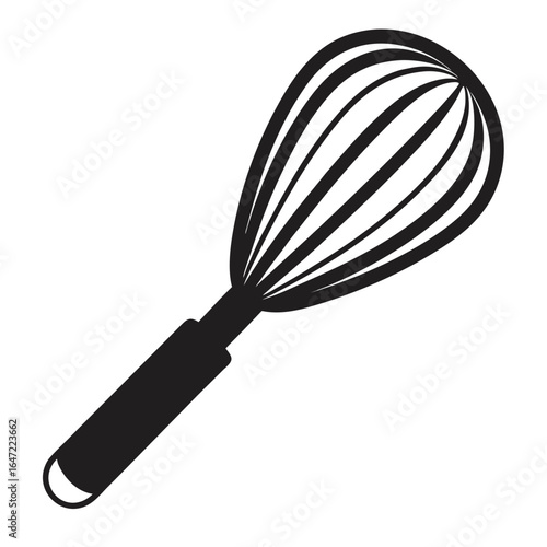whisk isolated on white