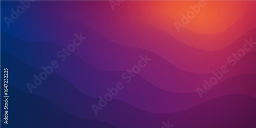Abstract, colorful, and wavy lines create a flowing purple and pink background with a smooth gradient design