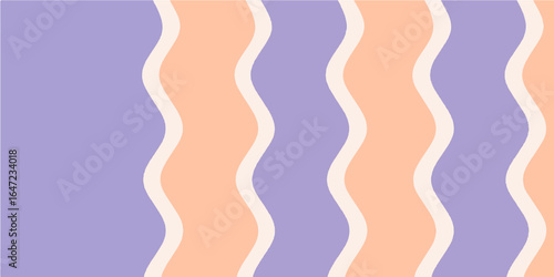 Abstract colorful vector background illustration with a woman's body in a line art style