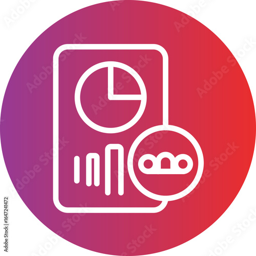 Portion Control Vector Style Icon