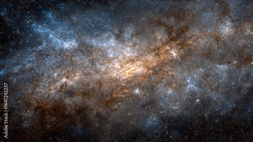 SFONDO SPAZIALE: PICCOLA NUBE DI MAGELLANO IN HDR