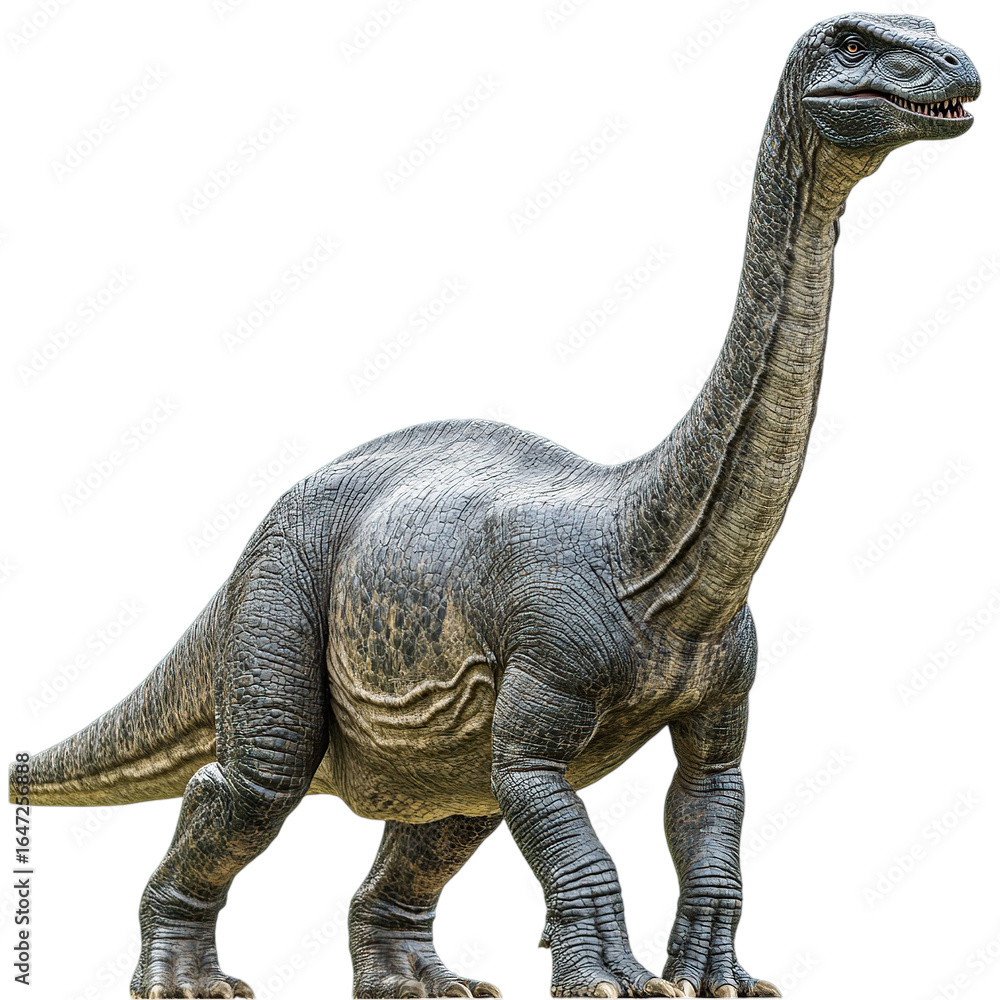 Obraz premium Gray Sauropod Dinosaur