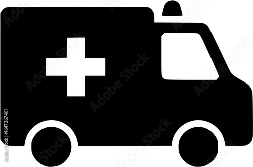 Emergency Vehicle Icon - Ambulance