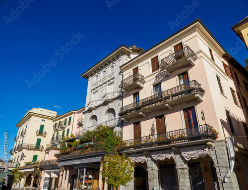 Street of Bellagio, Lake Como, Italy
