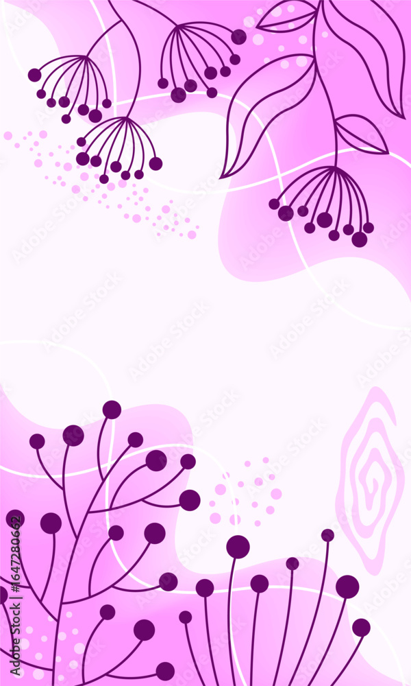 Obraz premium flower in soft beige background