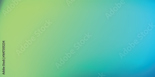 Amazing Blue Green Blur Gradient With Grainy Noise Texture. Abstract Turquoise Mesh and Dynamic Flow Background VECTOR ILLUSTRATION
