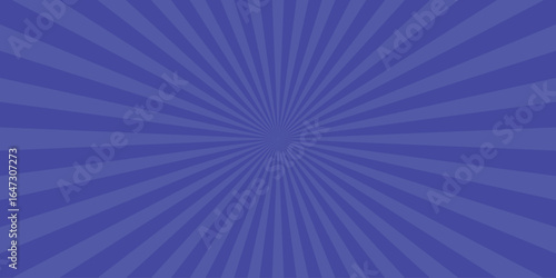 Blue comic book burst graphic design featuring radial sunbeams for creative visuals and artistic imagery