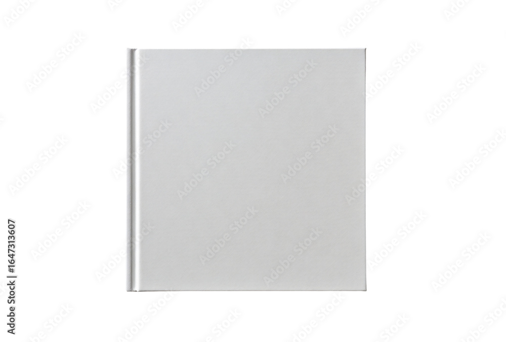 Blank white book cover isolated on transparent background Blank white book cover isolated on transparent background