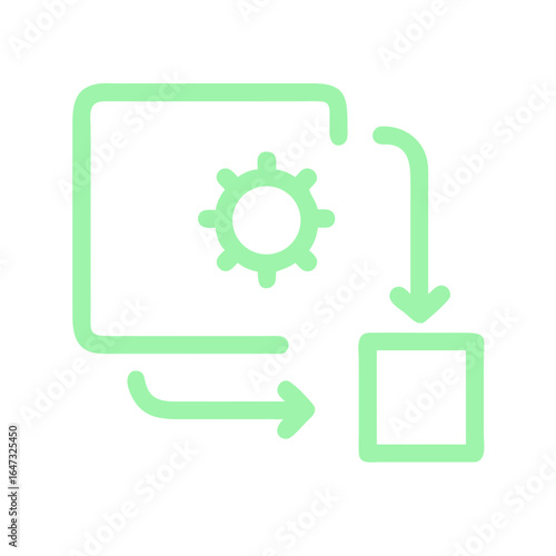 Software update process, transferring data to a file.
