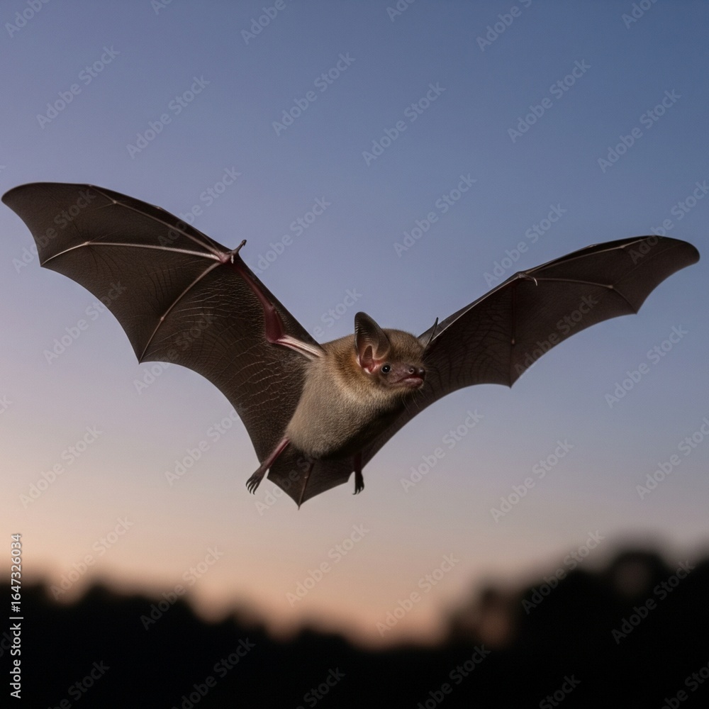 Fototapeta premium flying bats