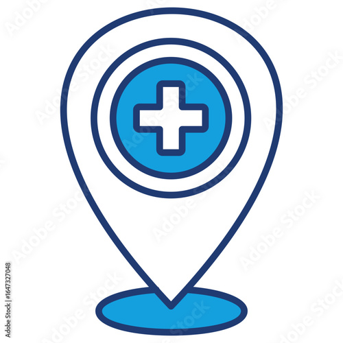 Location Blue Icon