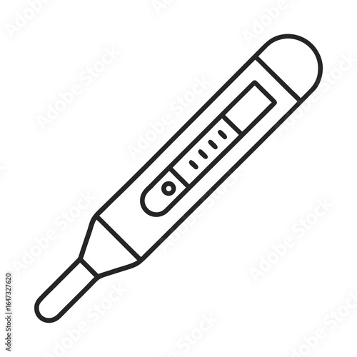 Diagnostic Kit Outline Illustration