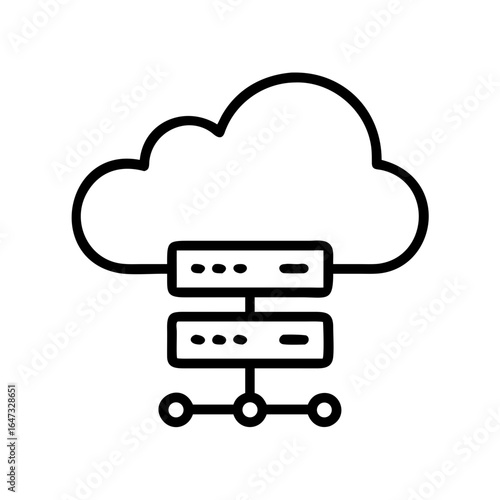 Cloud-based data storage system.
